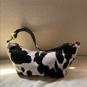 UO Luna Baguette Bag cowhide
